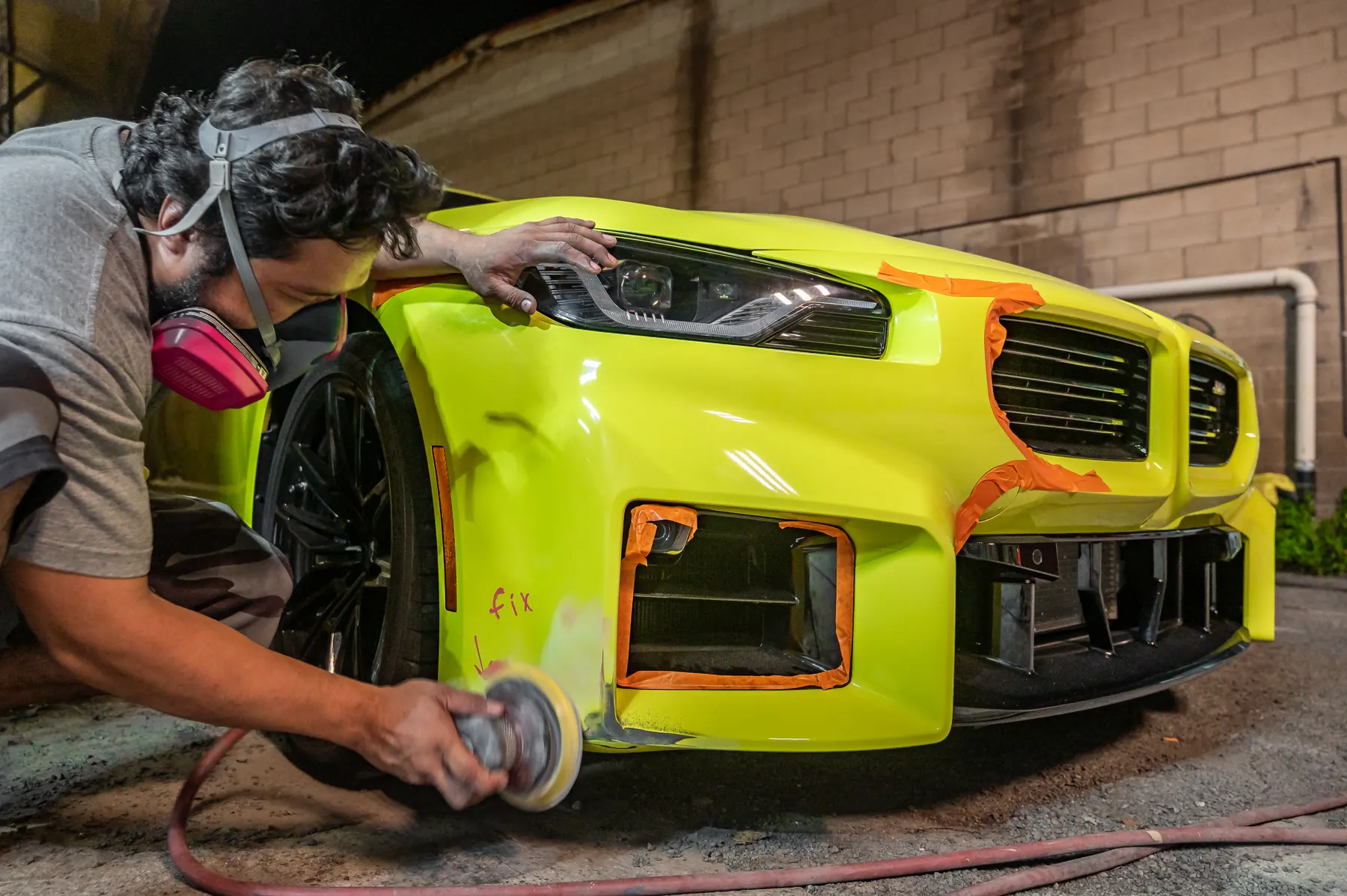 Fly Garage collision repair project media