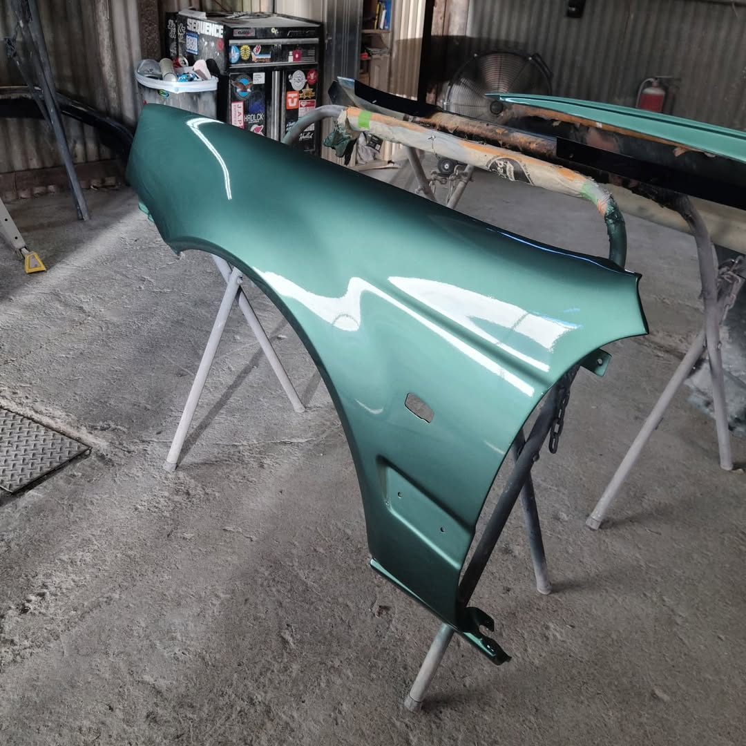 Fly Garage shop exterior work area